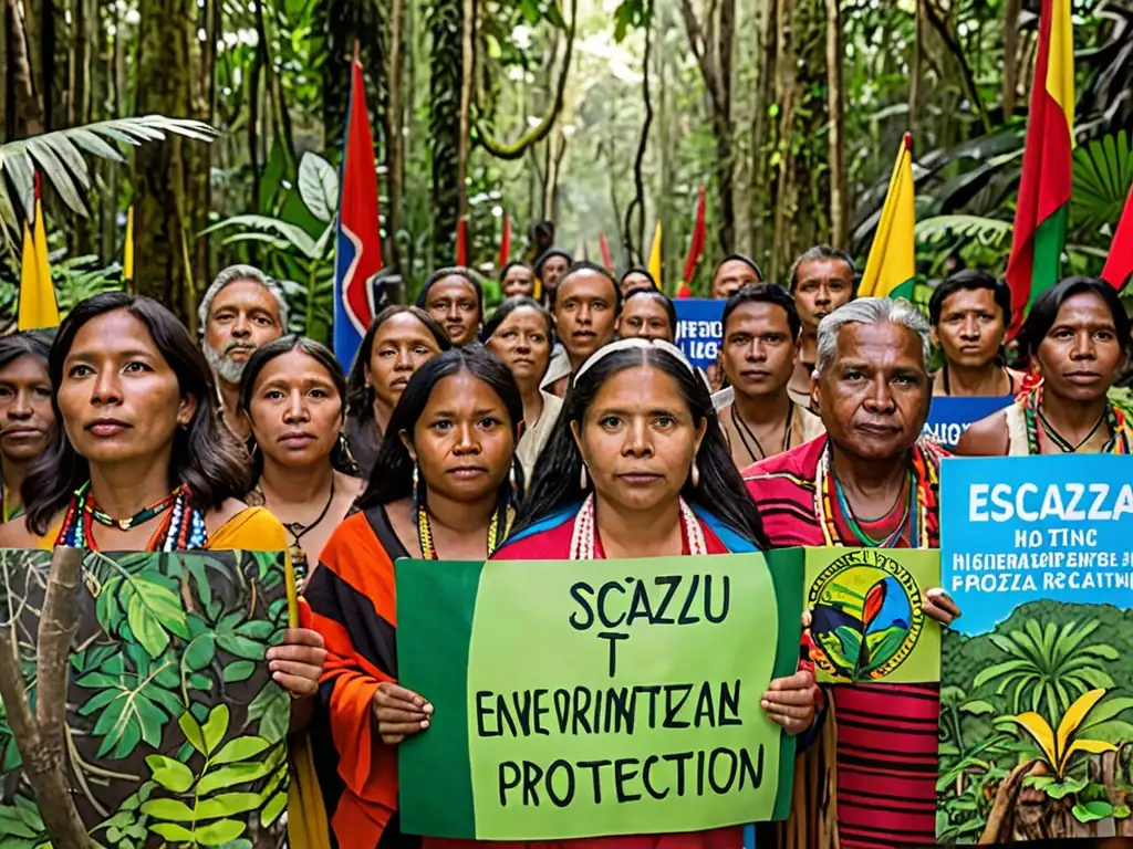 Activistas y líderes indígenas promueven la protección ambiental en la selva, destacando el impacto global del acuerdo de Escazú