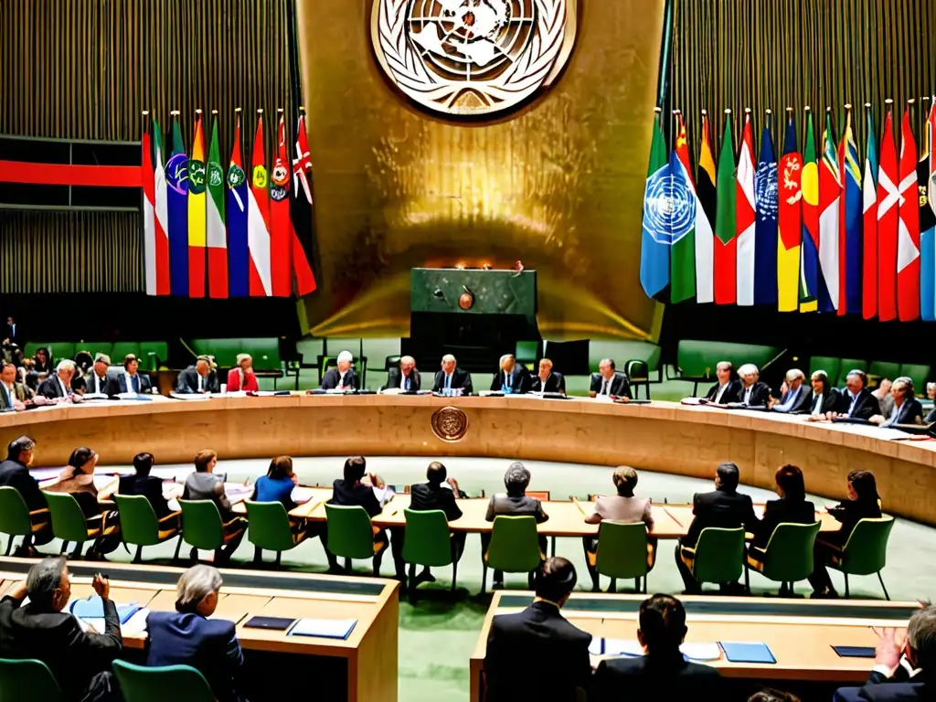 Acuerdo de líderes mundiales en conferencia de la ONU sobre convenios internacionales protección medio ambiente