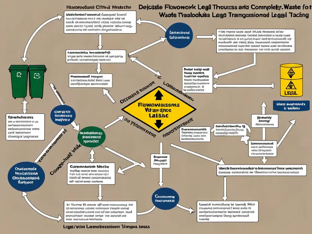 Complejo flujo legal sobre sistemas de rastreo de residuos peligrosos