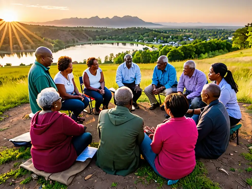 Planificación comunitaria para la resiliencia: unidos por el cambio Comunidad diversa planea estrategias de resiliencia para adaptación comunidades locales cambio climático