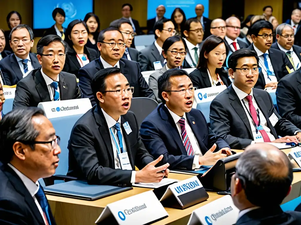 Delegados internacionales debaten con intensidad la legislación internacional sobre comercio de emisiones en conferencia de cambio climático en la ONU