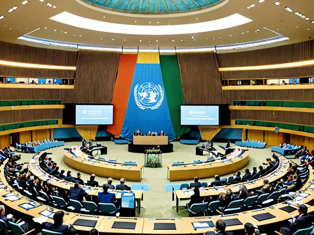 Delegados de distintos países discuten la Importancia de la Ley de Aguas en la conferencia de la ONU sobre gestión y conservación del agua