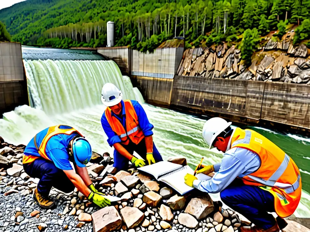 Equipo de expertos evalúa impacto ambiental en sitio hidroeléctrico