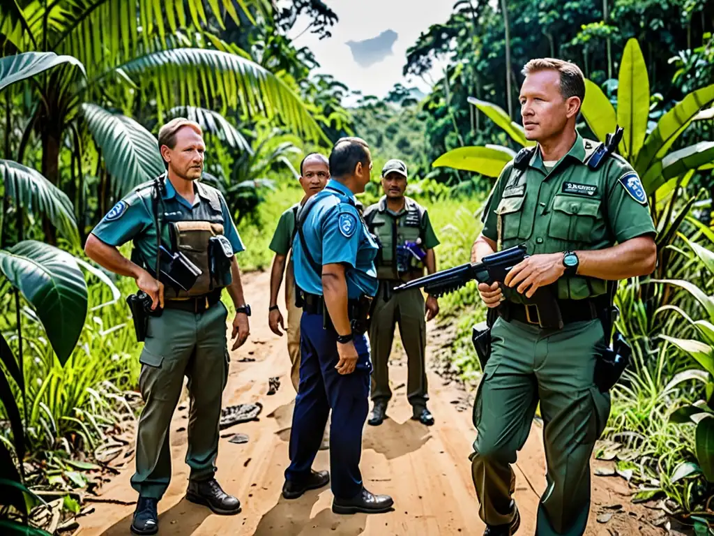 Operativo conjunto: rescate de especies en la selva Operación exitosa: colaboración internacional para detener tráfico de especies en la selva