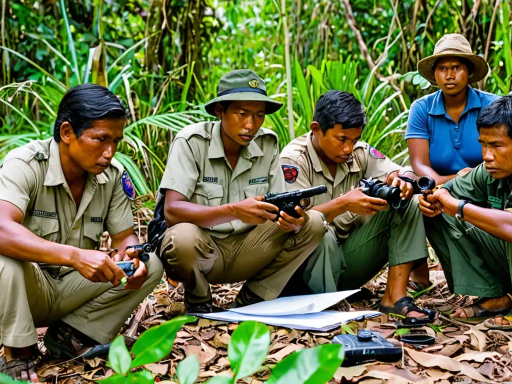 Un grupo de ciudadanos participa activamente en la denuncia del tráfico de especies, mostrando su determinación en la protección de la vida silvestre