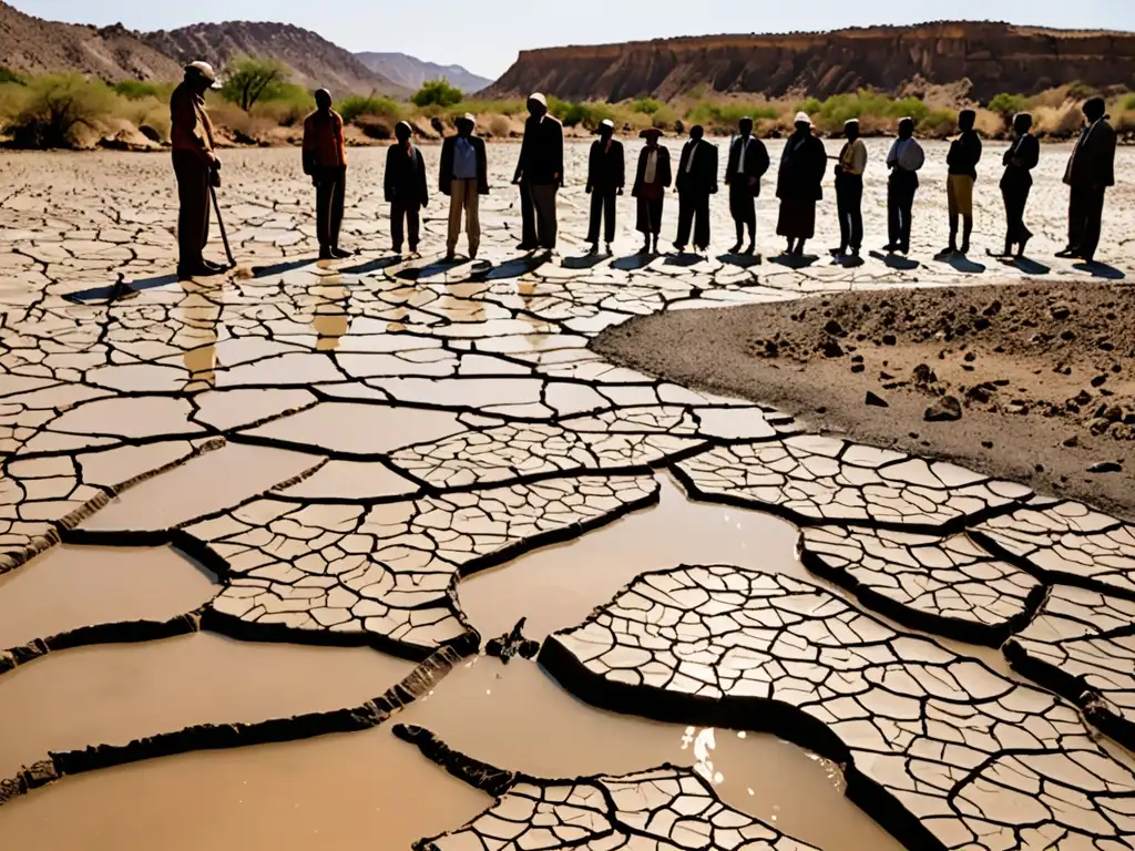 Grupo preocupado discute impacto de legislación conflicto agua derechos humanos en lecho seco de un río