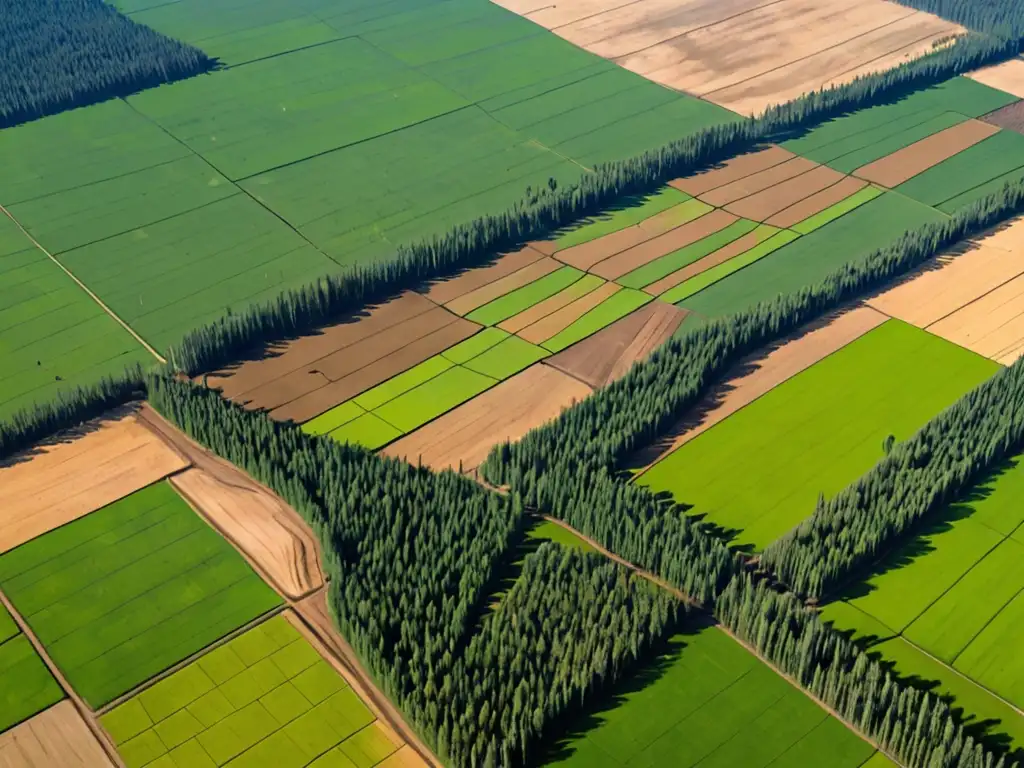 Imponente deforestación por agricultura insostenible, con erosión y pérdida de biodiversidad