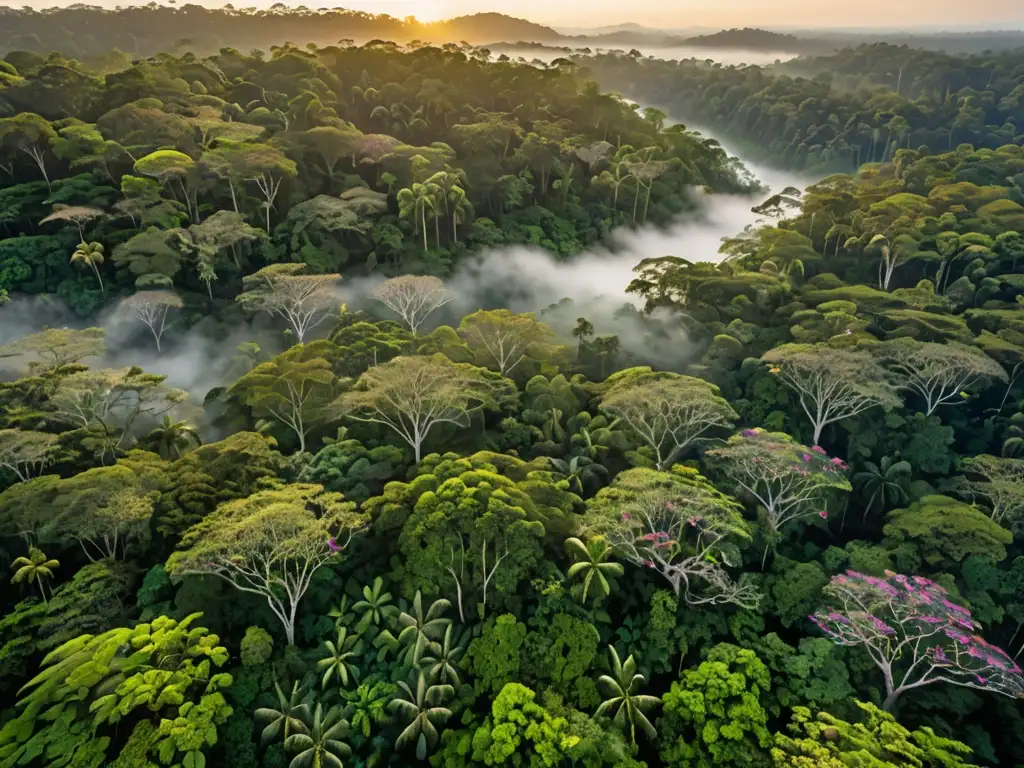 Imponente selva tropical con equilibrio inversión extranjera legislación ambiental