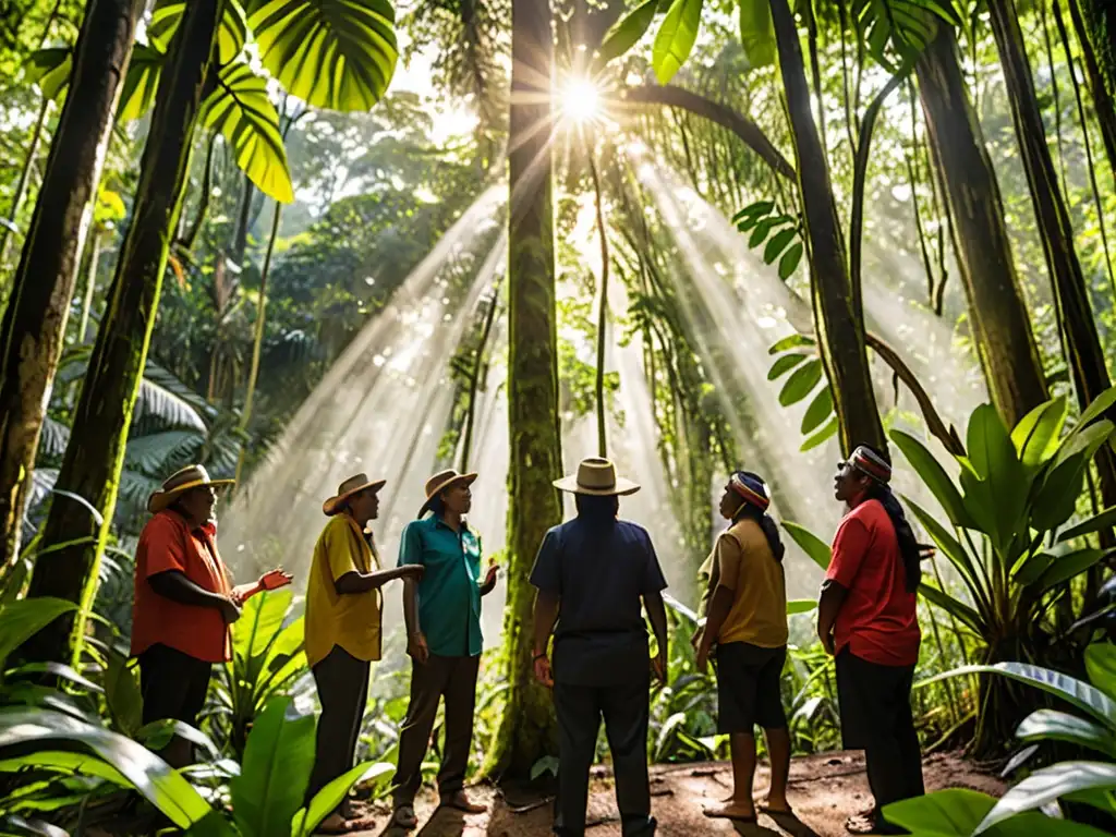 Líderes indígenas y activistas en la selva discuten la implementación de criterios éticos en inversiones responsables