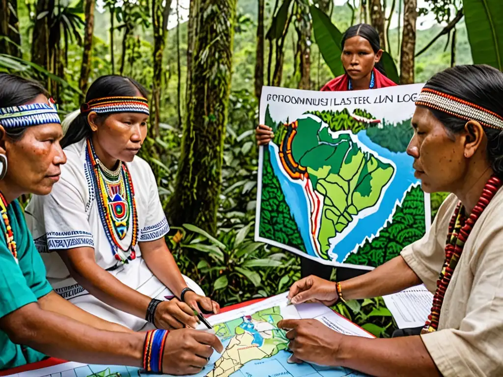 Líderes indígenas empoderados defienden sus territorios en el bosque