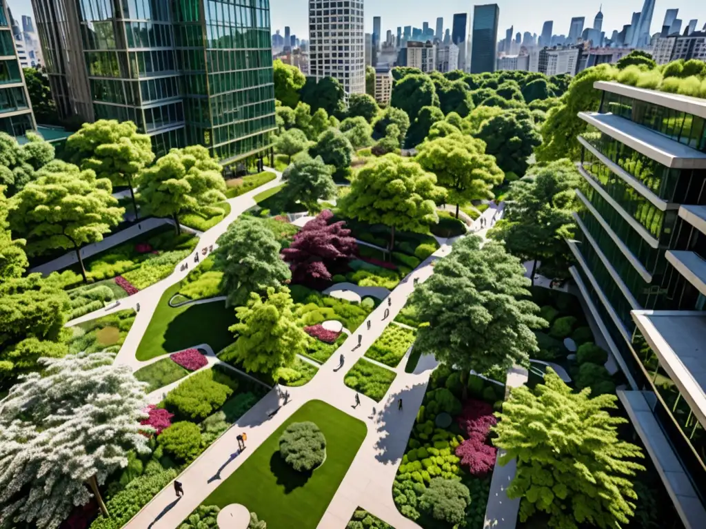 Un oasis de naturaleza en la ciudad: rol espacios verdes mitigación cambio climático