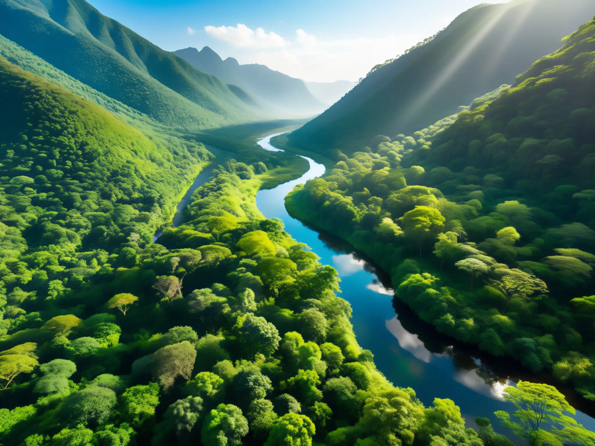Un paisaje protegido, exuberante y sereno