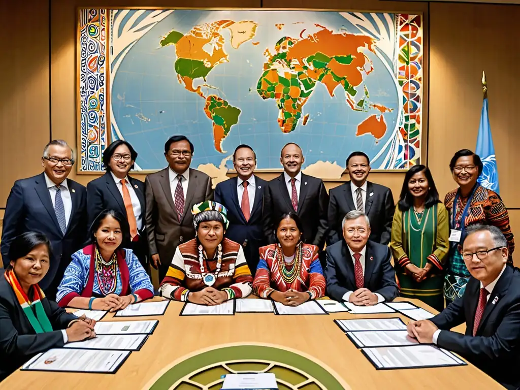 Representantes indígenas en conferencia de la ONU sobre biodiversidad